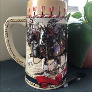 Set of 2 Budweiser Steins